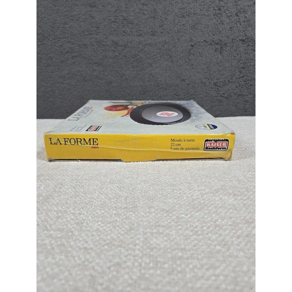 KAISER LA FORME Pie Tart QUICHE PAN Round Flan Torte Germany Nonstick 9